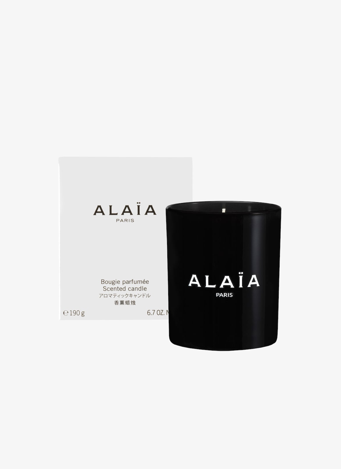 Parfümierte Kerze
 ALAÏA WEIß PARFÜMIERTE KERZE
